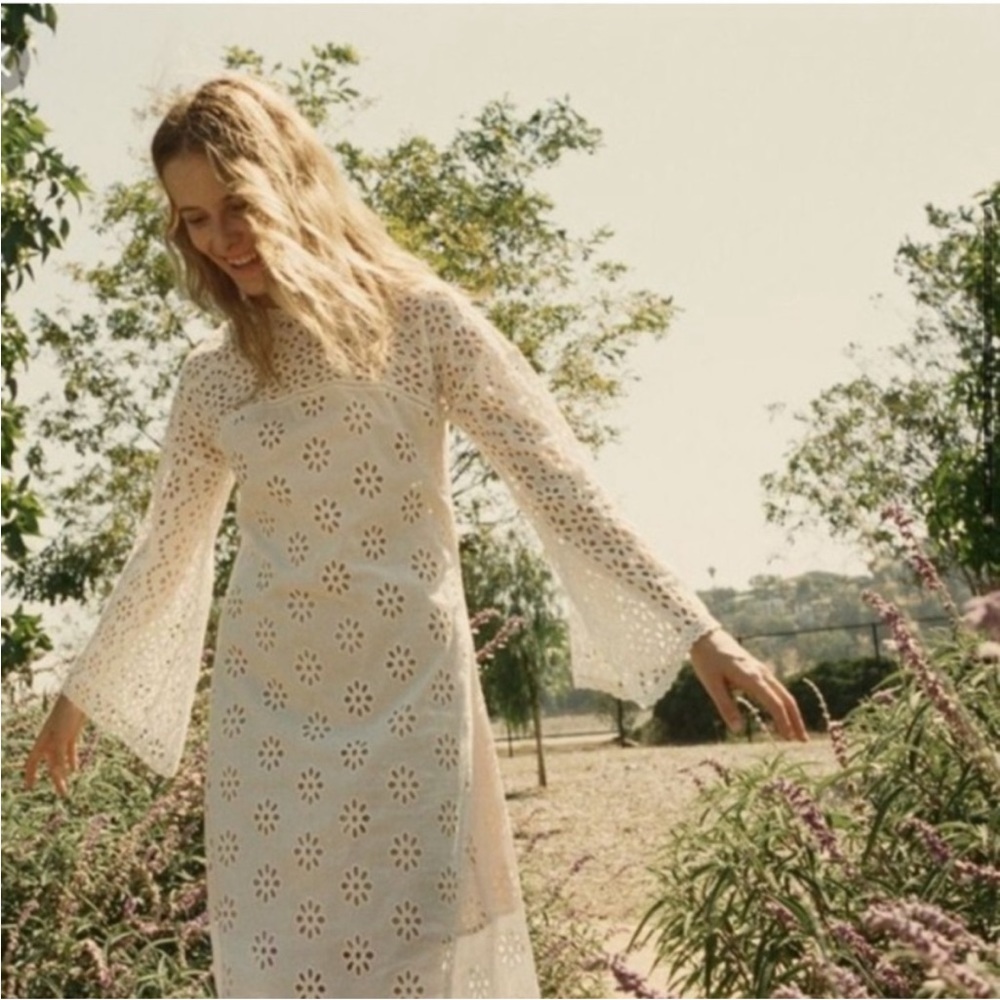 Doen Francoise Eyelet Dress